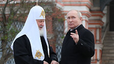 Patriarchas Kirilias ir Vladimiras Putinas