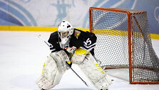 Vilniaus &bdquo;Hockey Punks&ldquo; vartininkas Simas Baltrūnas