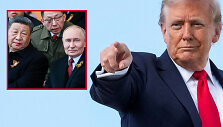 Donaldas Trumpas, Vladimiras Putinas, Xi Jinpingas
