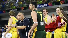 Darju&scaron;as Lavrinovičius ir Australijos rinktinė