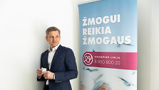 &bdquo;Sidabrinės linijos&ldquo; įkūrėjas M.Čiuželis.