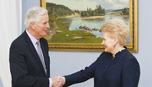 Michelis Barnieris ir Dalia Grybauskaitė