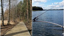 Ignalinos naujovės &ndash; takas palei ežerą ir žvejyba su gidu