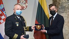Kra&scaron;to apsaugos ministerijoje antradienį akredituotas naujasis Kroatijos gynybos ata&scaron;ė Lietuvai jūrų kapitonas Jo&scaron;ko &Scaron;antičius