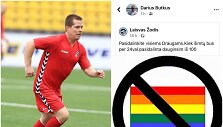 LFF VK narys Darius Butkus pasidalino homofobi&scaron;ka žinute