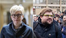 Ingrida &Scaron;imonytė ir Kristijonas Barto&scaron;evičius