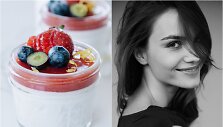 Julija Steponavičiūtė ir jos ruo&scaron;ta vegani&scaron;ka kokosinė &bdquo;panna cotta&ldquo;
