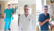 I&scaron; kairės: Virgilijus Ragauskas, Rinaldas Noreika, Dainius Suchockas.