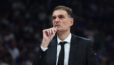 Pirėjo &bdquo;Olympiakos&ldquo; &ndash; Stambulo &bdquo;Anadolu Efes&ldquo; rungtynių akimirka.