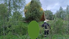 &Scaron;ilutės rajone nukrito oro balionas
