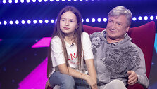 Žilvinas Žvagulis su anūke Barbora