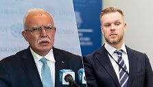 Riyadas al Maliki ir Gabrielius Landsbergis