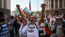 Protestuotojai Sofijoje