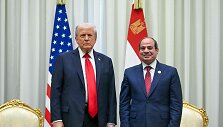 JAV ir Egipto prezidentai / SAUL LOEB / AFP