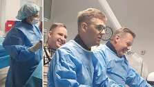 Respublikinėje &Scaron;iaulių ligoninėje pirmąkart atlikta ply&scaron;usios pilvinės aortos aneurizmos stentavimo operacija