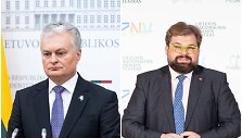 Gitanas Nausėda ir Kristijonas Barto&scaron;evičius