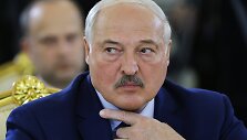 Autoritarinis Baltarusijos prezidentas Aliaksandras Luka&scaron;enka / Evgenia Novozhenina / AP