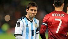Lionelis Messi ir Cristinano Ronaldo