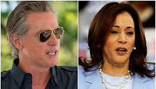Gavinas Newsomas ir Kamala Harris