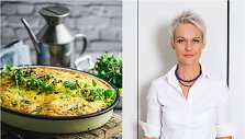 Nida Degutienė ir jos keptas graiki&scaron;kas cukinijų apkepas su feta ir polenta