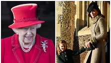Elizabeth II, Kate Middleton su dukra Charlotte