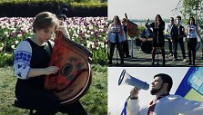 Ukrainos muzikantai sudainavo &bdquo;Ми переможці, Україна&ldquo;