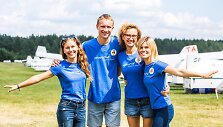 Sėkmingai startavo istorinis skrydis &bdquo;Drauge sklandytuvais vir&scaron; Baltijos &scaron;alių&ldquo;