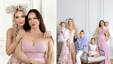 Sandra Skorupskaitė su &scaron;eima