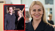Vaida Genytė su sūnumi Ainiumi