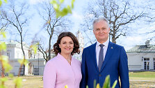 Gitanas Nausėda ir Diana Nausėdienė