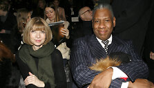 Andr&eacute; Leonas Talley ir Anna Wintour