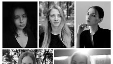&bdquo;JCDecaux Premija&ldquo; dalyvės i&scaron; kairės. Karolina Janulevičiūtė, Saulė Noreikaitė, Aistė Marija Stankevičiūtė,Sallamari Rantala, Emilija Povilanskaitė