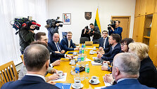 Koalicinės tarybos posėdis Seime