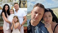 Andrius Rimi&scaron;kis su žmona Vaida Rimi&scaron;kiene ir vaikais
