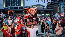 Demonstracija prie&scaron; Fethullah Guleną Turkijoje