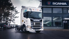 Dujomis varomas vilkikas &bdquo;Scania R 410 LNG&ldquo;