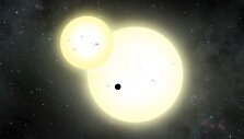&bdquo;Nasa&ldquo; atrado planetą, kuri sukasi aplink dvi saules