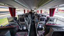 &bdquo;Lux Express&ldquo; atskleidė tyrimo, ar keleiviai segi saugos diržus autobusuose, rezultatus