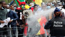 Belgijos policija i&scaron;vaikė protestą prie ES vir&scaron;ūnių susitikimo vietos