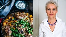 Nida Degutienė ir jos ruo&scaron;ta vi&scaron;tiena su kokosiniais ryžiais