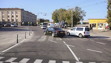 Atnaujinta Vilniaus Stoties g. žiedinė sankryža