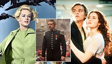 Kadrai i&scaron; filmų &bdquo;Pauk&scaron;čiai&ldquo;, &bdquo;Titanikas&ldquo;, &bdquo;Vargdieniai&ldquo;