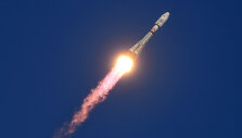I&scaron; kosmodromo &bdquo;Vostočnyj&ldquo; kyla raketa &bdquo;Soyuz&ldquo;