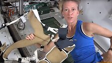 Bėgimas TKS: astronautė Karen Nyberg