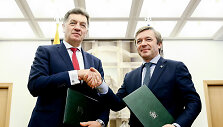 Algirdas Butkevičius ir Ramūnas Karbauskis