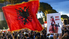 Protestas Albanijoje / Florion Goga / REUTERS