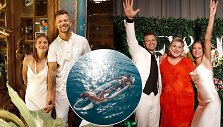 Julius Valančauskas ir Eglė Stankevičiūtė su Erika Vitulskiene