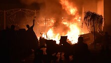 Kirgizijos specialiųjų pajėgų ir buvusio prezidento A.Atambajevo &scaron;alininkų susirėmimai jo rezidencijos komplekse
