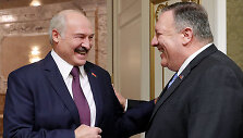 Aliaksandras Luka&scaron;enka, Mike'as Pompeo