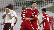 Fabinho ir Diogo Jota &scaron;venčia įvartį